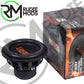 EDGE 4500W 15" SUBWOOFER 2250W RMS HIGH POWER BASS CAR AUDIO SPL NEW MODEL