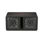 Kicker KA45DL7R122 L7R DUAL 12" VENTED LOADED ENCLOSURE - 2 OHM 1200W