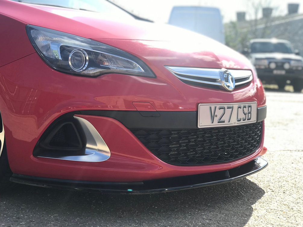 TRC Vauxhall Astra J VXR Front Splitter