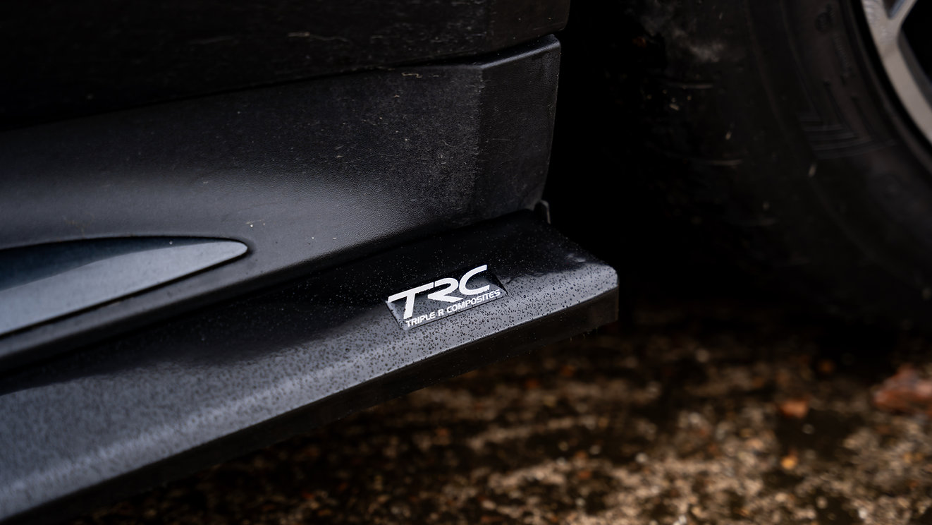 TRC Porsche Taycan Full Splitter Kit (PAINTED)