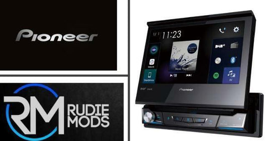 Pioneer AVH-Z7200DAB 7" Flip-Out Car Play Android Auto DAB Bluetooth Single Din