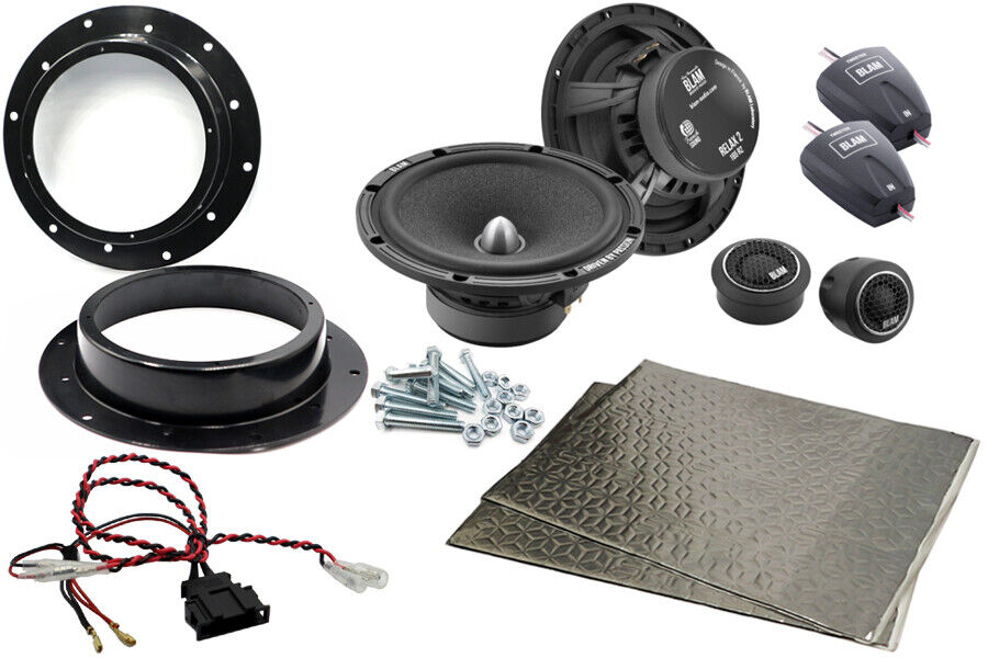 Blam VW Scirocco complete speaker upgrade fitting kit 165mm (6.5")