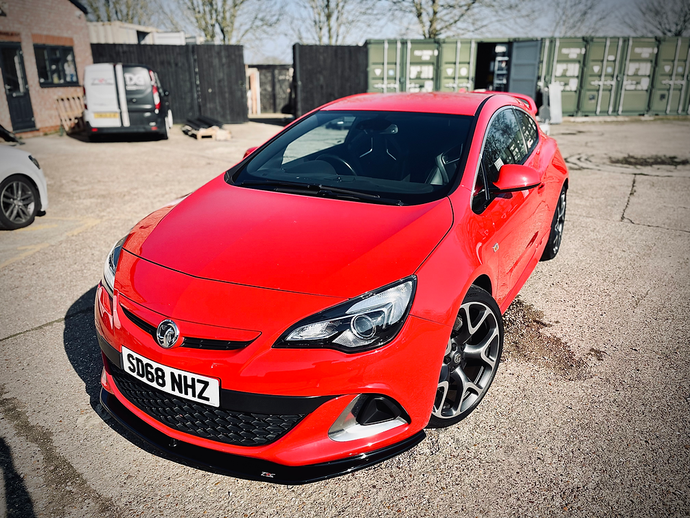 TRC Vauxhall Astra J VXR Front Splitter