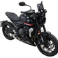 Belly Pan lower TRIUMPH Trident 660, Tiger Sport 660 MATTE BLACK - SILVER MESH