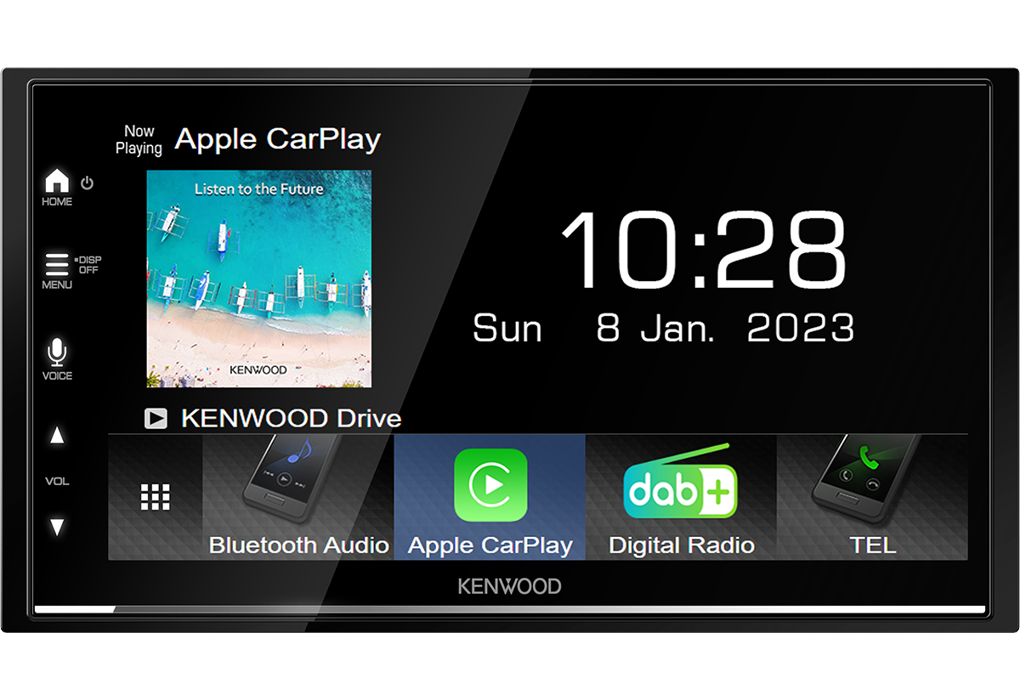 Kenwood DMX7722DABS 6.8" Touchscreen Android Auto Apple Carplay - Audi TT MK2