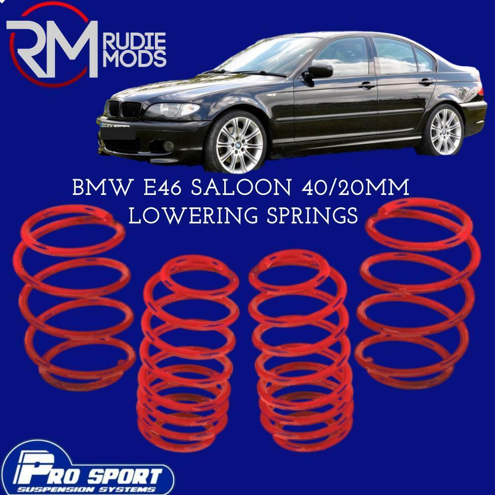 ProSport Lowering Springs for BMW 3 Series E46 Saloon Authorised Dealer 121044