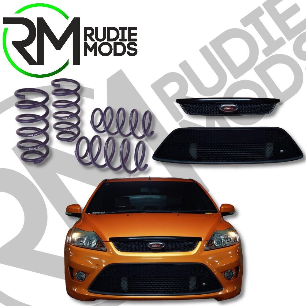 Ford Focus ST 08-2010 Styling Package - H&R 25/25mm Lowering Springs + Zunsport