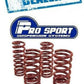 Prosport Ford Focus Mk2 04-11 Hatchback 1.4 petrol 40mm lowering spring set