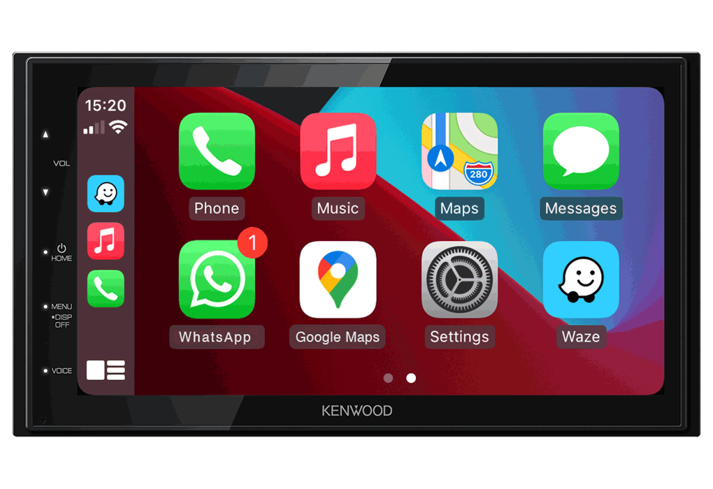 Kenwood Carplay Android Double Din Car Stereo DMX5020DABS HYUNDAI I30 `12-17 KIT