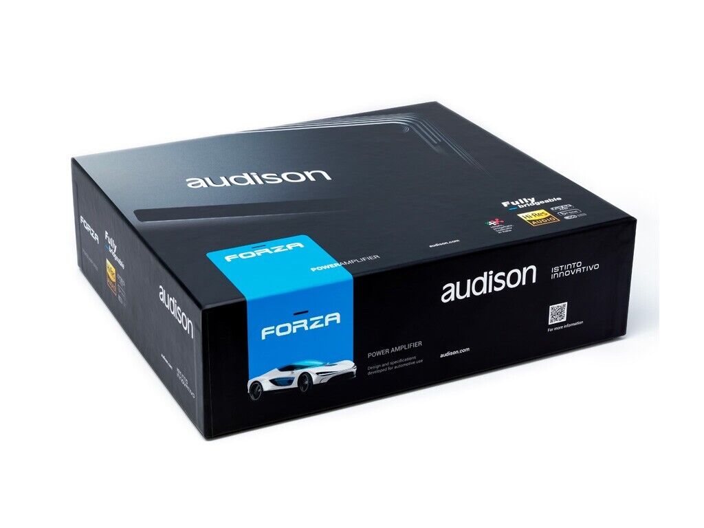 Audison Forza AF C 4.10 bit car 4 Channel Amplifier With 10 Channel DSP