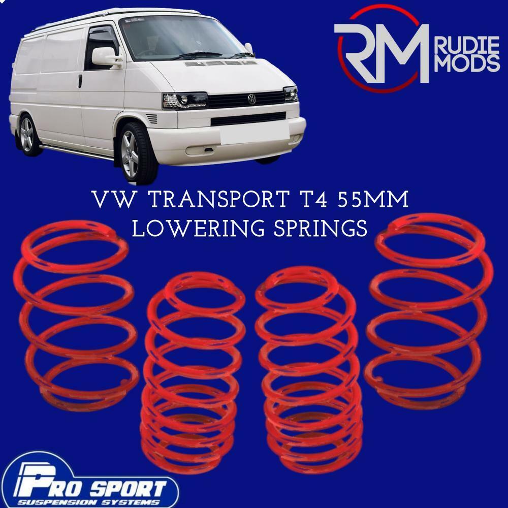 ProSport 55mm Lowering Springs for VW Transporter T4 Authorised Dealer 120679