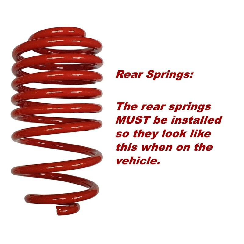 Vivaro A Facelift F7/J7 30mm Lowering Spring Kit Prosport