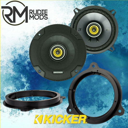 Dacia Logan 2012 Onwards Kicker 17cm Front Door Speaker Upgrade Kit