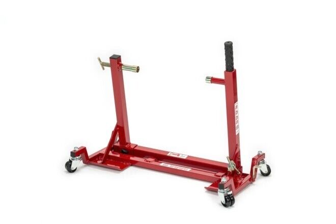 Abba Moto Glide & Superbike Stand Bundle Garage Workshop Stand & Dolly pack