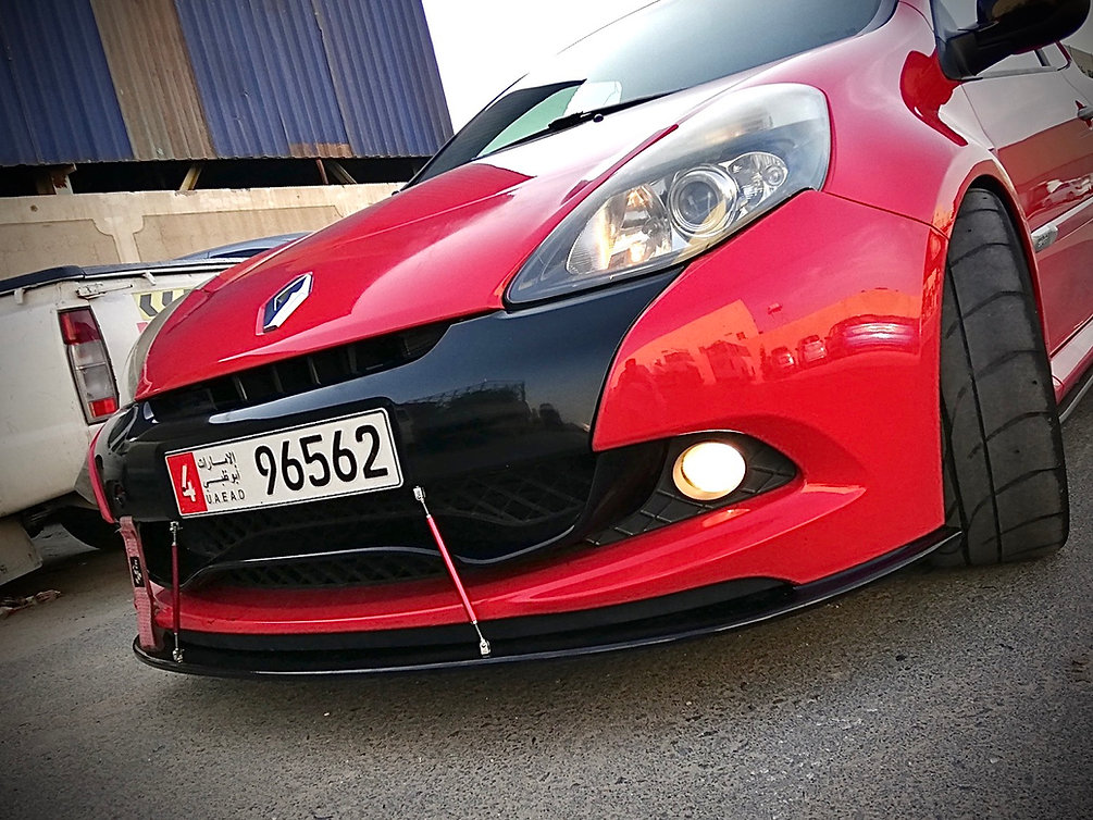 TRC Renault Clio MK3 RS200 Front Splitter