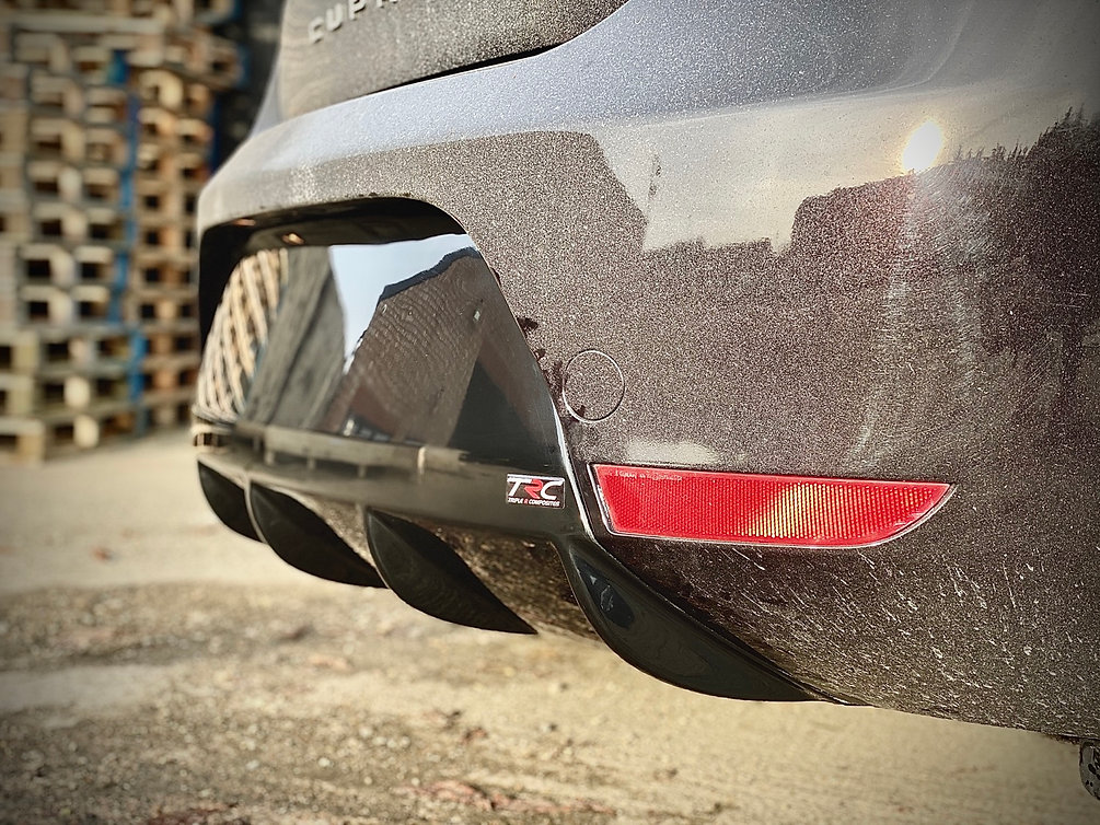 TRC SEAT Leon MK2 Cupra / FR Finned Diffuser