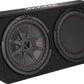 Kicker COMPRT 12" THIN PROFILE LOADED ENCLOSURE - 2 OHM KA48TCWRT122