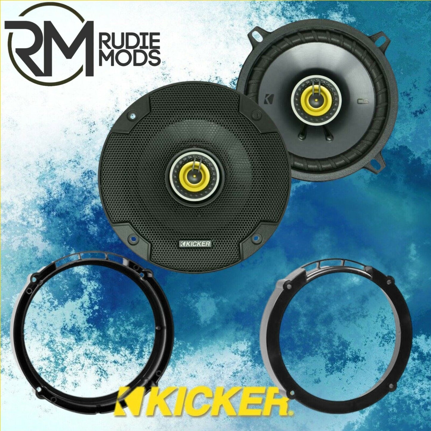 Seat Leon Mk1 2005 - 2012 Kicker 17cm Front Door Speaker Upgrade Kit