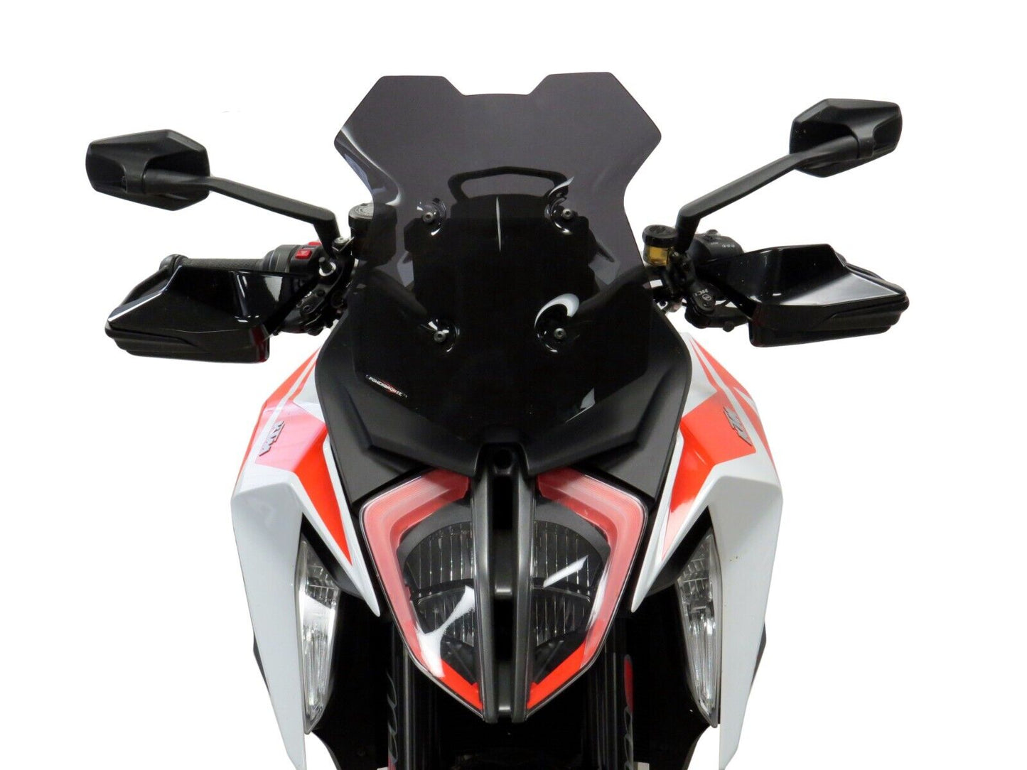 Standard screen Wind deflector (410 MM) KTM 1290 SUPER DUKE GT SOLID BLACK