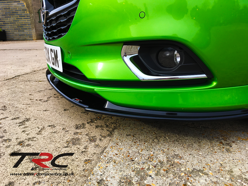 TRC Vauxhall Corsa E LE Front Splitter