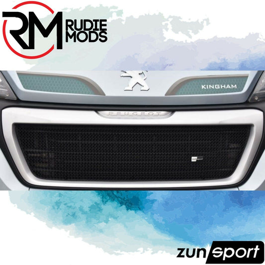 Zunsport Black Grille to fit Peugeot Boxer 3rd Gen Facelift - Upper Grille 2014+