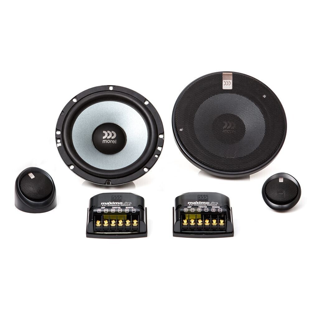 6.5" (165 MM) 2-WAY COMPONENT SPEAKER SET MOREL MAXIMO ULTRA