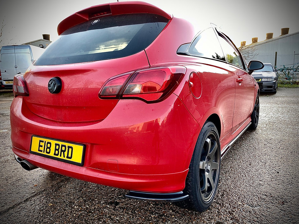 TRC Vauxhall Corsa E LE Rear Spats