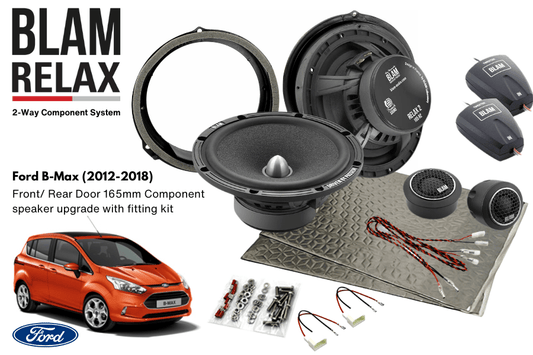 Ford B-Max BLAM RELAX 165RS Front Door Coaxial Speaker Upgrade