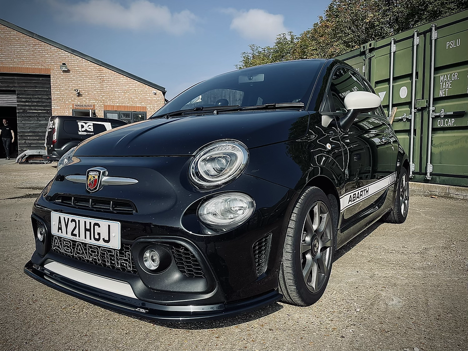 TRC V2 Front Splitter to fit Fiat Abarth 500/595 series 4