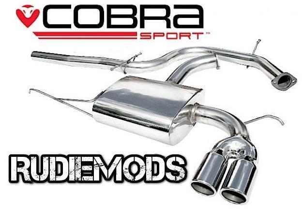 Cobra Sport Audi A3 8P 2.0 TDi (DPF Model) Cat Back Exhaust System