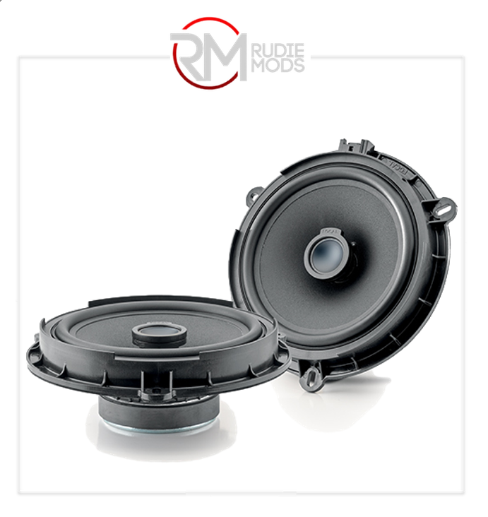 Official Focal 6.5" 120W 2-Way Coaxial Kit Car audio Speaker System ICFORD165