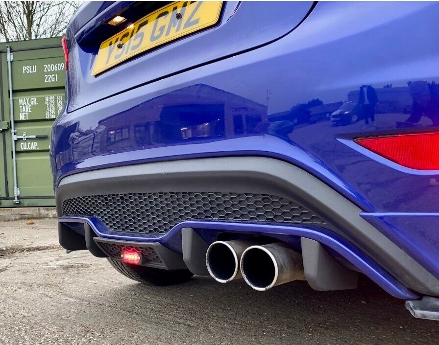 TRC Ford Fiesta MK7.5 ST180 Diffuser Fins & Rain Light