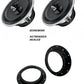 VW Transporter T5 Audison Voce AV X6.5 6.5" 17cm Coaxial Car Stereo Speakers