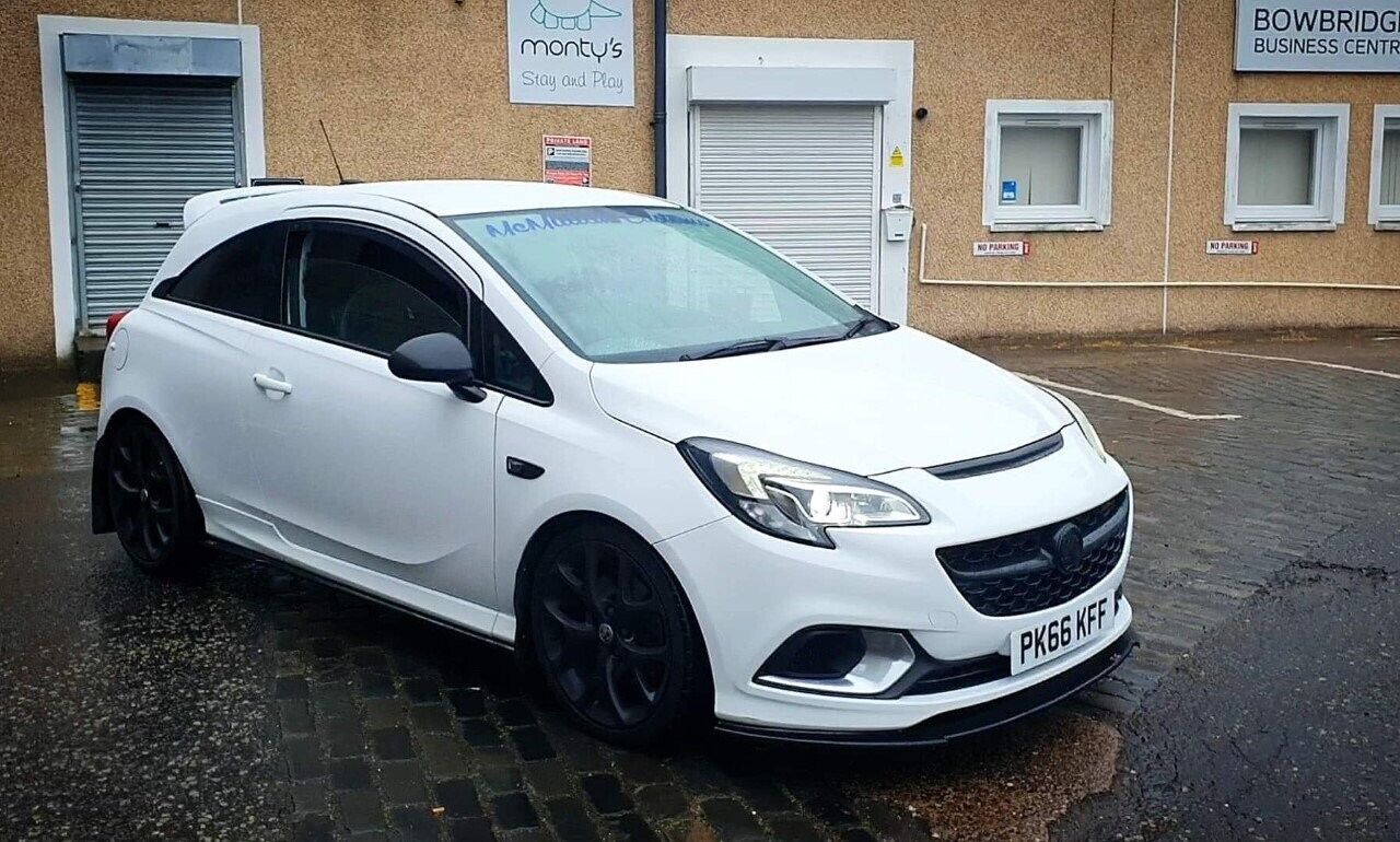 TRC Front Splitter for Vauxhall Corsa E VXR