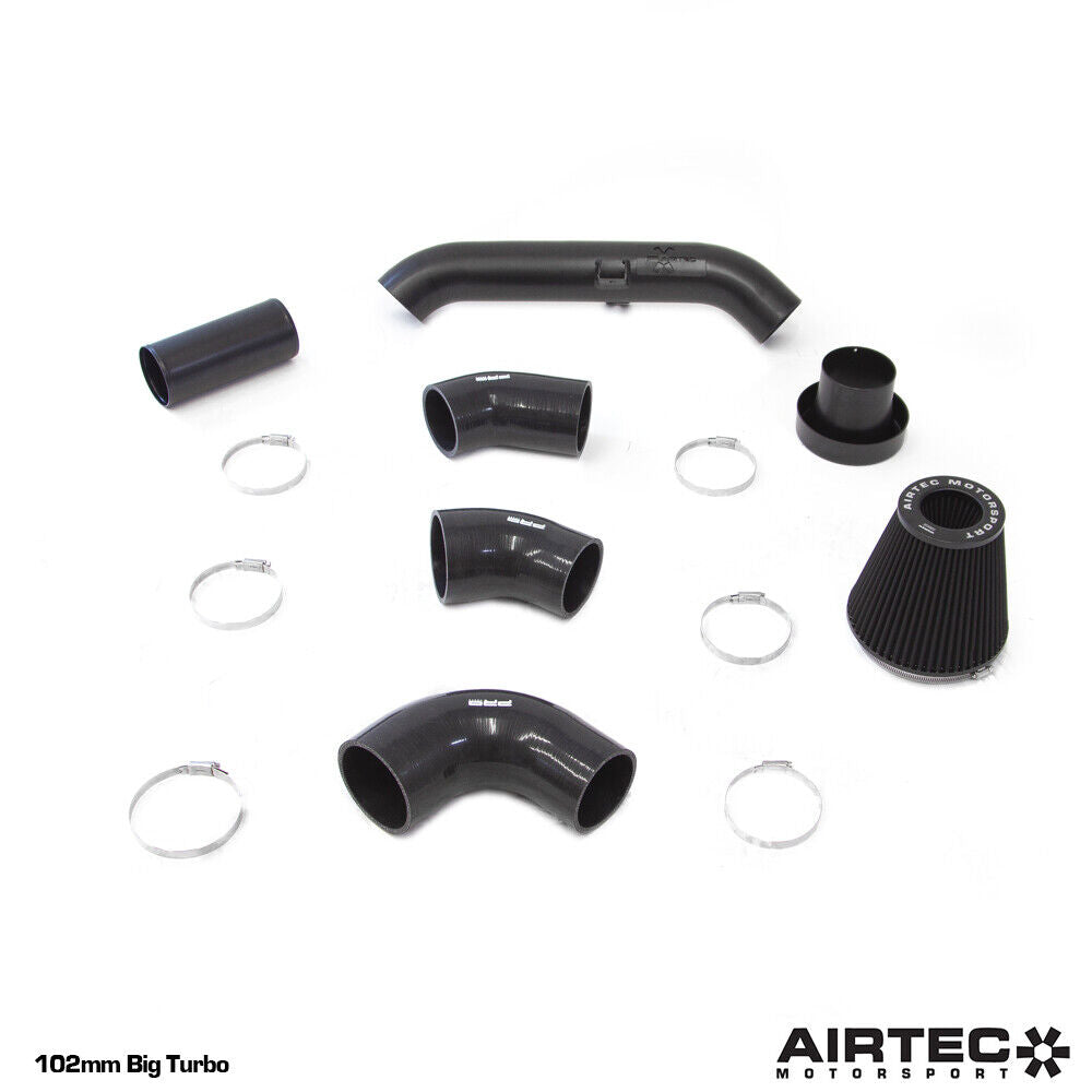 AIRTEC MOTORSPORT ENLARGED 90MM INDUCTION PIPE KIT FOR FOCUS MK2 RS Stock or Big