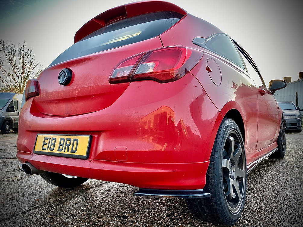 TRC Vauxhall Corsa E LE Rear Spats