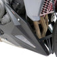 Belly Pan lower TRIUMPH Trident 660, Tiger Sport 660 MATTE BLACK - SILVER MESH