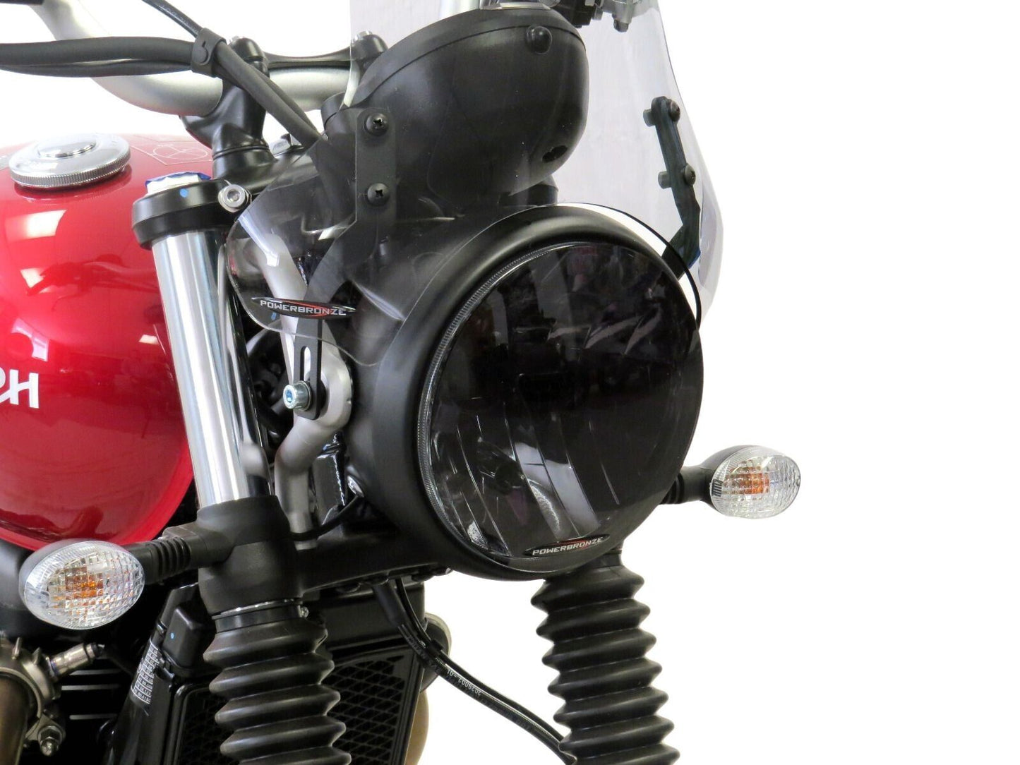 Headlight len PROTECTORS TRIUMPH ,SCRAMBLER 900, STREET SCRAMBLER 3M™ Dual Lock™ fixings