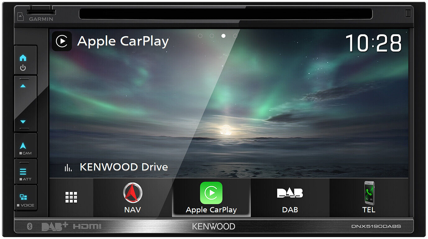 KENWOOD DNX 5190DABS 6.8" Carplay Android Auto Headunit with DAB+ & Navigation