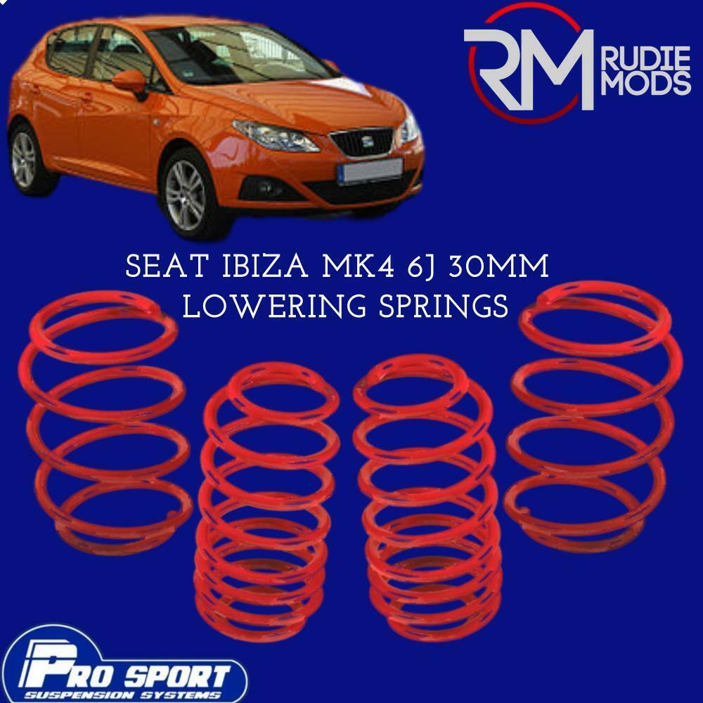 ProSport 30mm Lowering Springs for Seat Ibiza Mk4 6J Authorised Dealer 121290