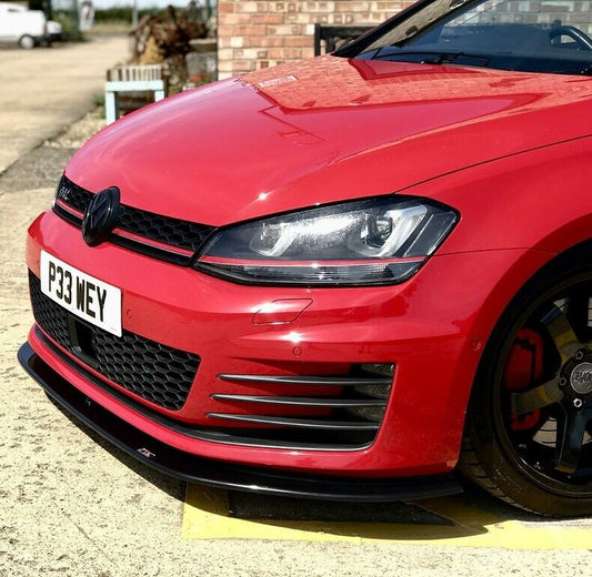 TRC V1 Front Splitter to fit Volkswagen Golf MK7 GTi/GTD