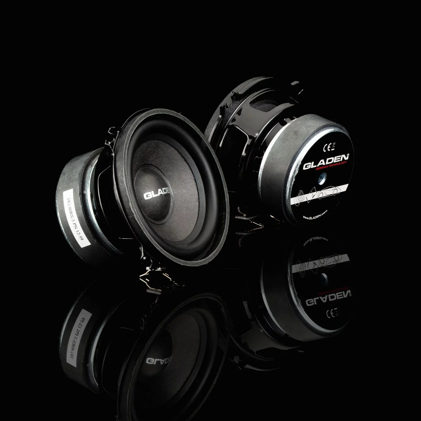 GLADEN RS-165.3 G2 3-WAY ALL-ROUND CAR COMPONENT SPEAKER SYSTEM