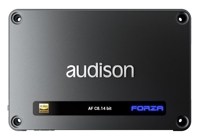 Audison Forza AF C8.14 Bit D Class Fully Bridgeable 14 CH DSP Amplifier 800W