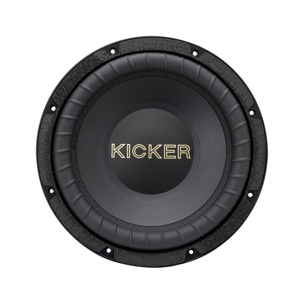 KICKER COMP GOLD 12" DUAL VOICE COIL SUBWOOFER - 4 OHM 50th Anniversary Edition