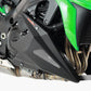 Belly Pan Lower KAWASAKI ,VERSYS 1000, S, SE, MATTE BLACK - SILVER MESH