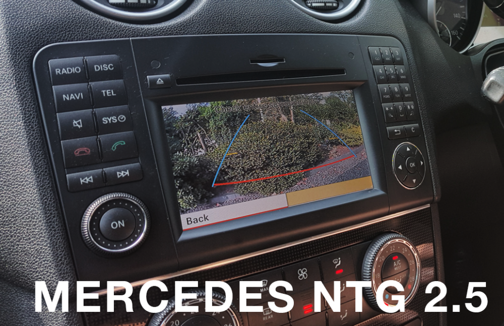 Reverse Camera Integration Kit to fit Mercedes 08-12 with NTG2.5