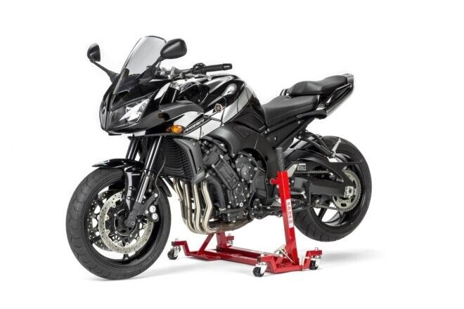 Abba Moto Glide & Superbike Stand Bundle Garage Workshop Stand & Dolly pack