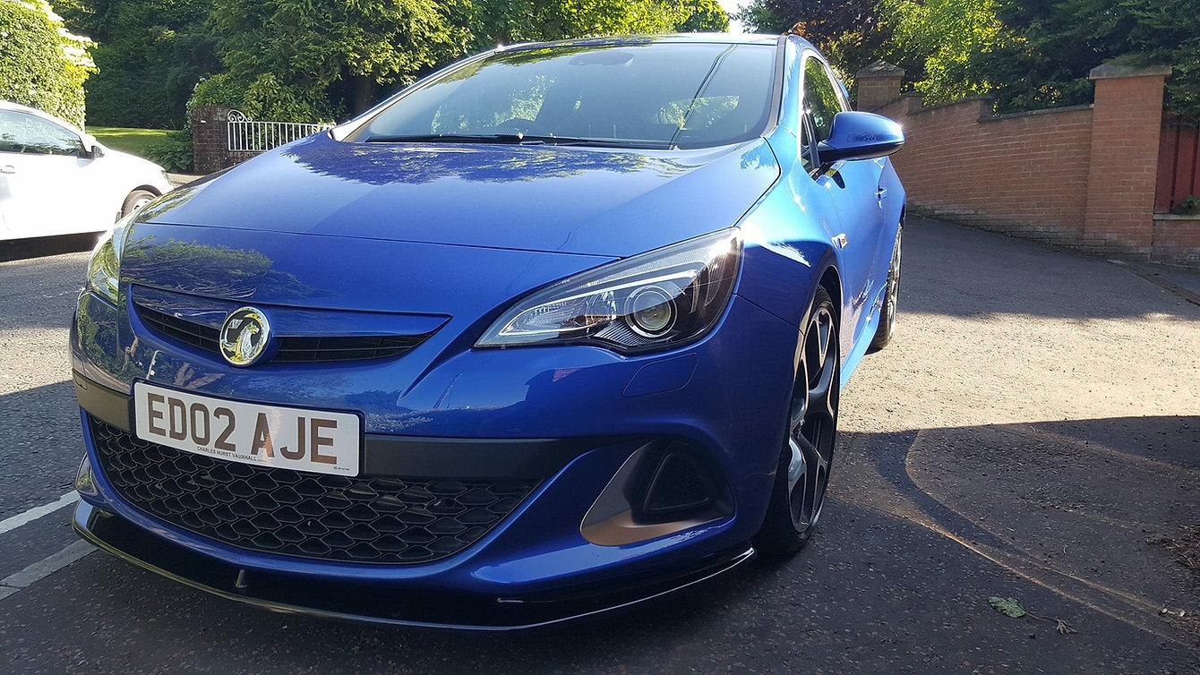 TRC Vauxhall Astra J VXR Front Splitter