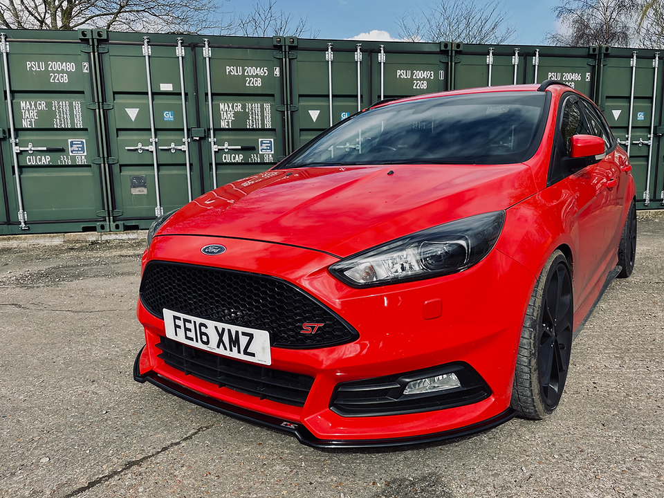 TRC Ford Focus Mk3.5 ST250 V2 Front Splitter