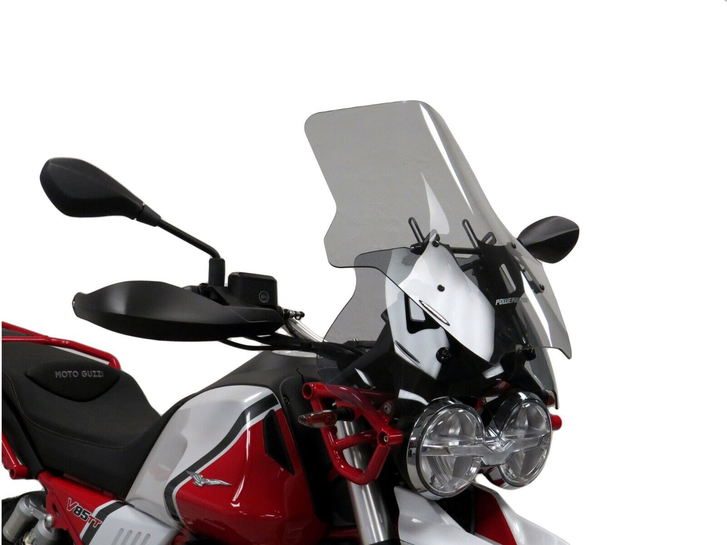 PowerBlade Wind deflector adjustable Screen MOTO GUZZI V85TT 19-23 LIGHT TINT